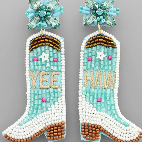 THEME BEADED EARRINGS